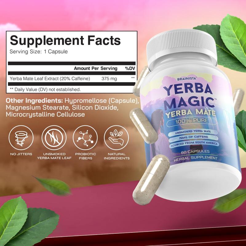 Yerba Magic | Yerba Mate | 60 Capsules