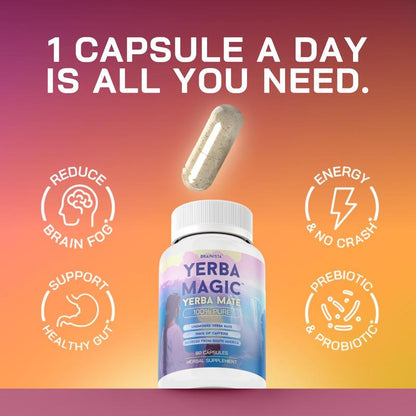Yerba Magic | Yerba Mate | 60 Capsules